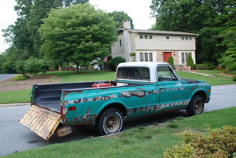 Chevy C10 Circa 1980’s Vintage on Gracewood Drive