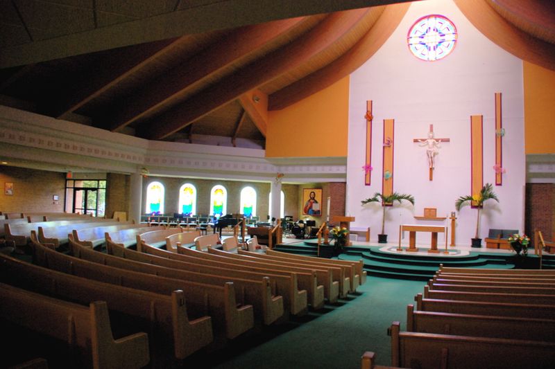 Inside St. Paul the Apostle Catholic Church