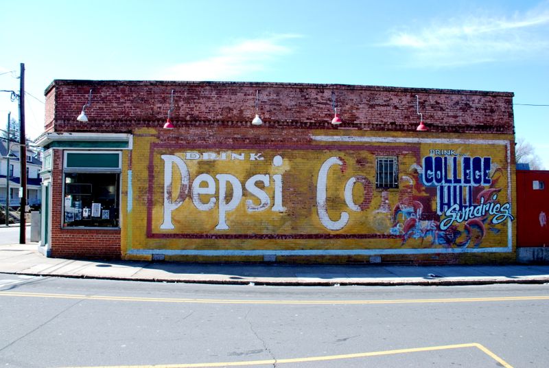Pepsi Cola and College Hill Sundries