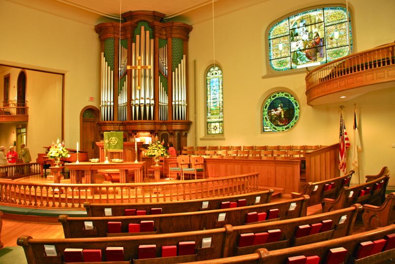 Sanctuary of West Market Street United Methodist Church