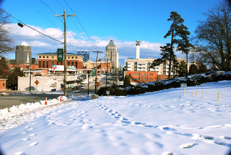 Walking to Town on New Year’s Eve Day