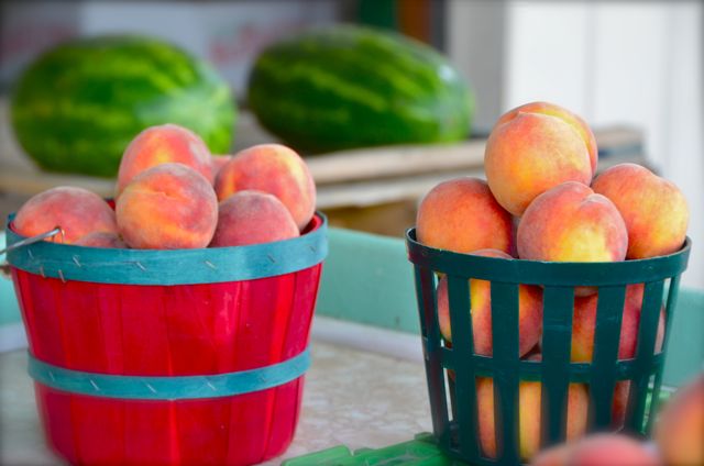 Peach Time in North Carolina