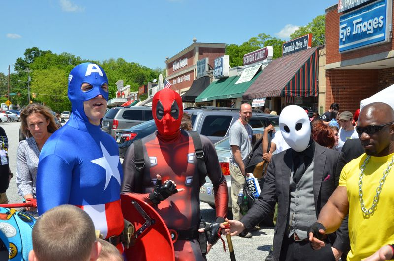 At Acme Comics on Free Comic Book Day
