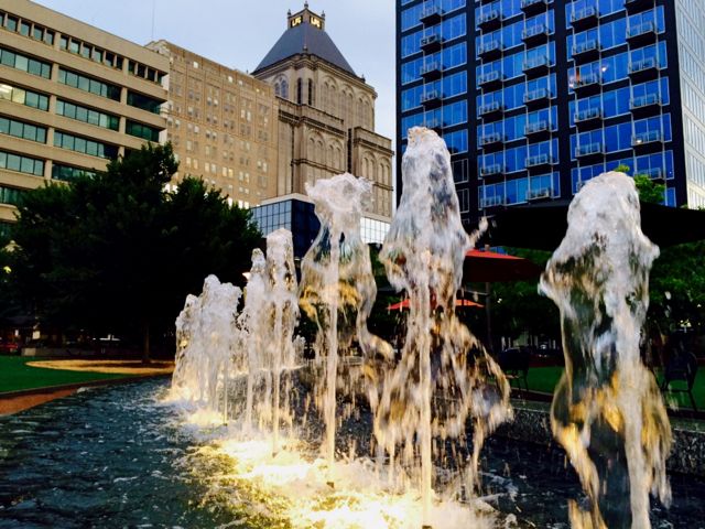 JP Building…  View from the Park