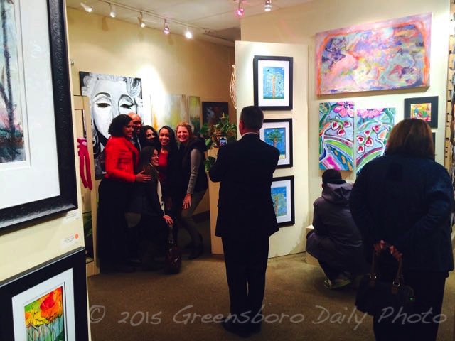 Art Exhibit for Guilford County Art Teachers