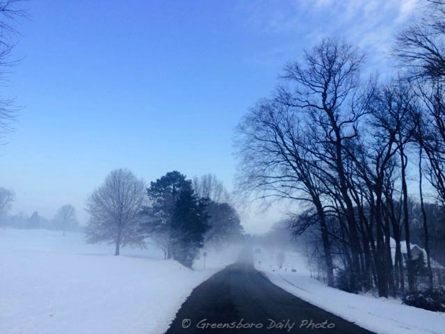 One Snowy Foggy Morning
