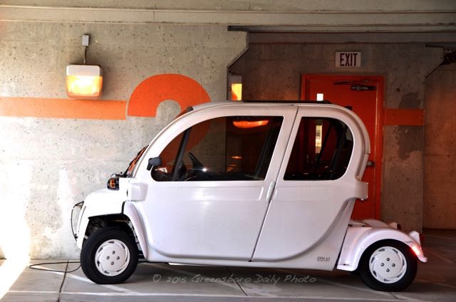E-Car Seen this Weekend at UNCG
