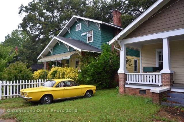 1963 Corvair on Joyner Street