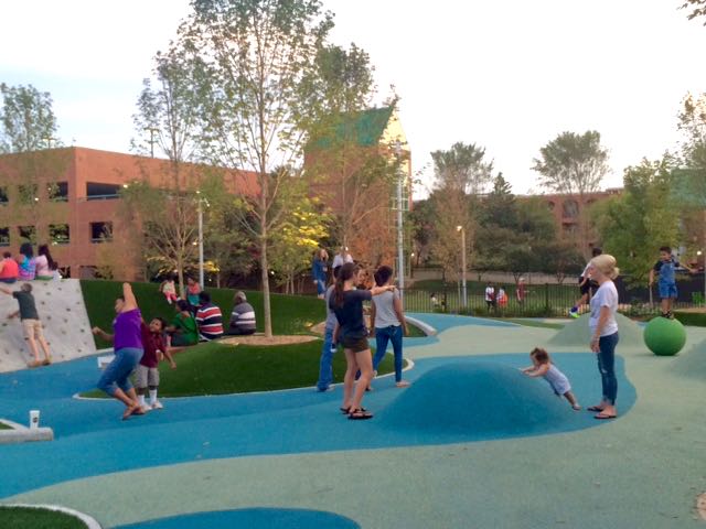 Playground at LeBauer Park