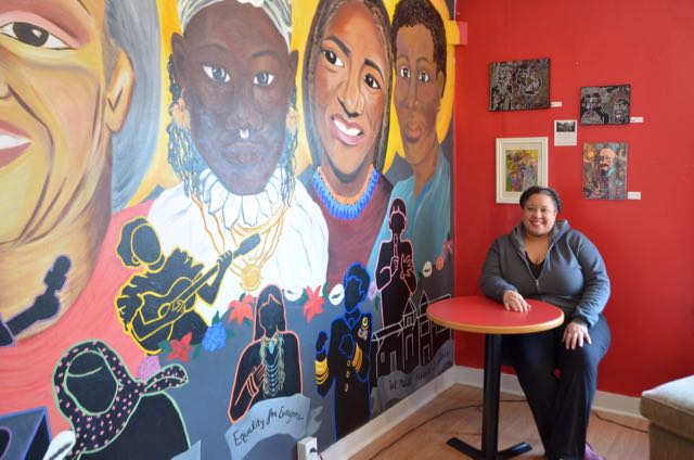 Karen Archia of the People’s Perk Coffee Shop