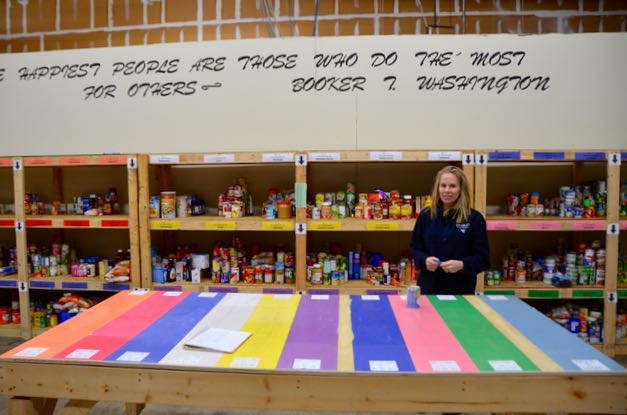 Food Pantry at Backpack Beginnings