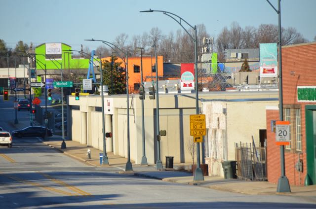 East Greensboro at Church and Market Streets