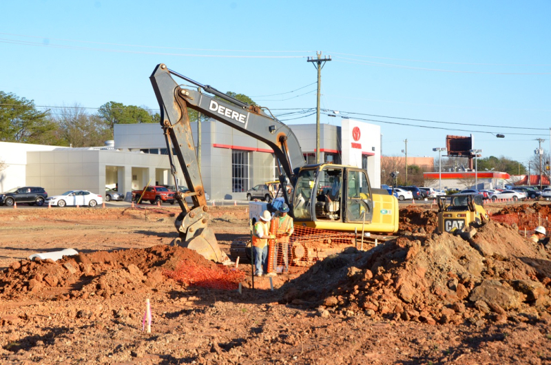 Rice Toyota and Red Clay on Battleground