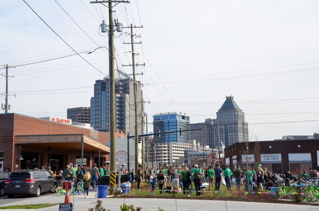 St. Patricks Day in Downtown Greensboro