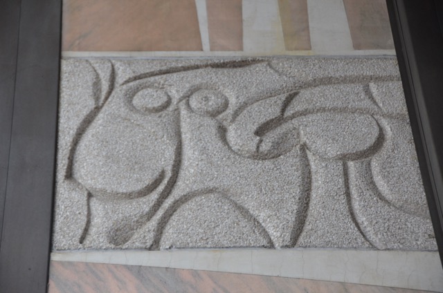 Art at the Elon Law School Building, Formerly Greensboro’s Public Library