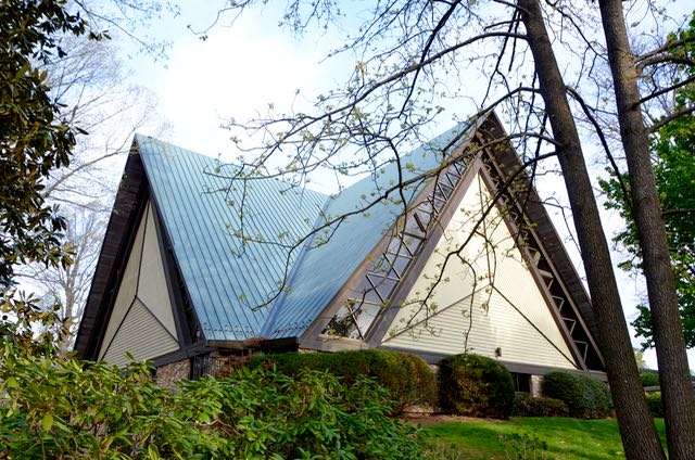 First Lutheran Church at the Corner of Friendly and Holden