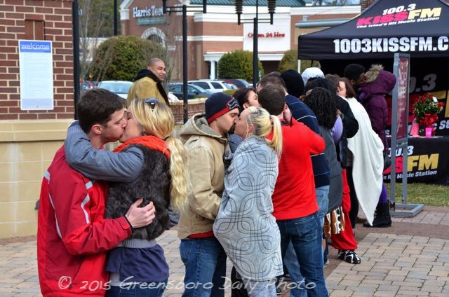 Greensboro’s Longest Kiss