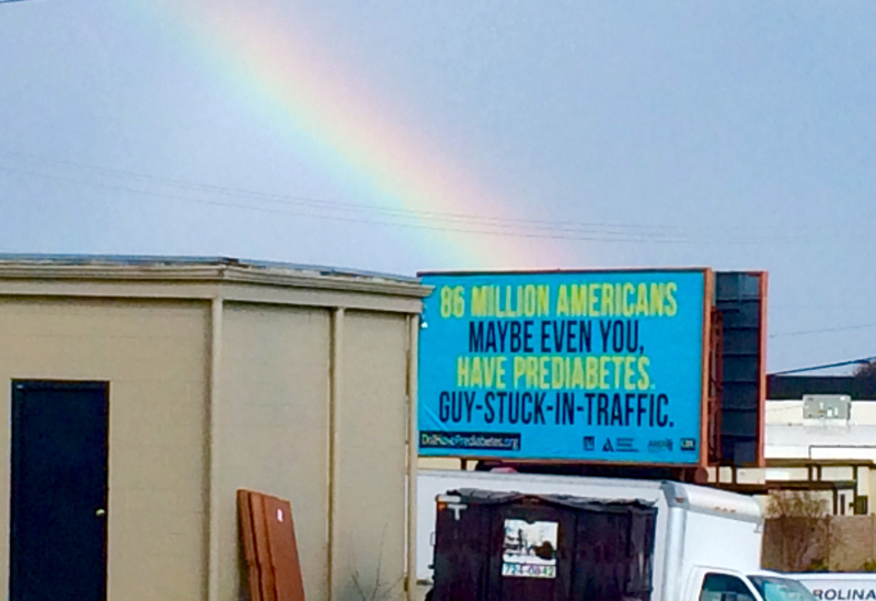 The Rainbow Stops Here!