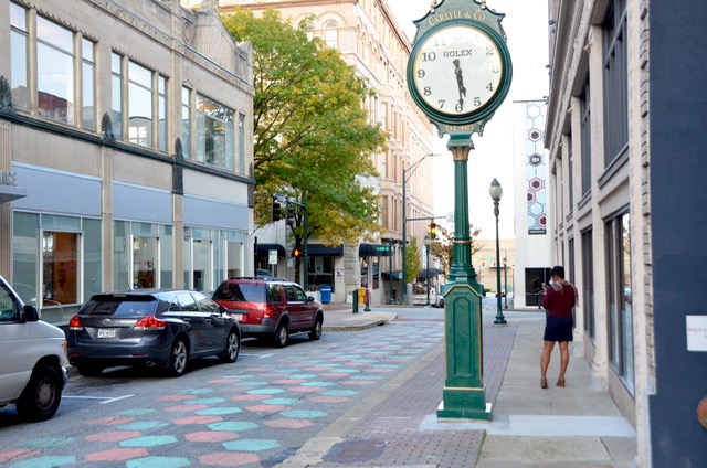 Black Friday at February 1 Place and Elm Street.