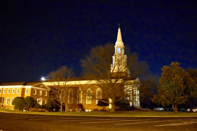First Baptist, Illuminated