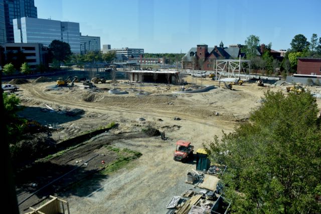 Construction Downtown– LeBauer City Park