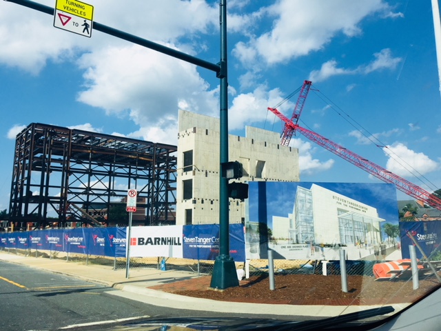 Progress on the Tanger Performing Arts Center