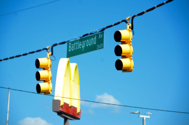 Still on Battleground Avenue