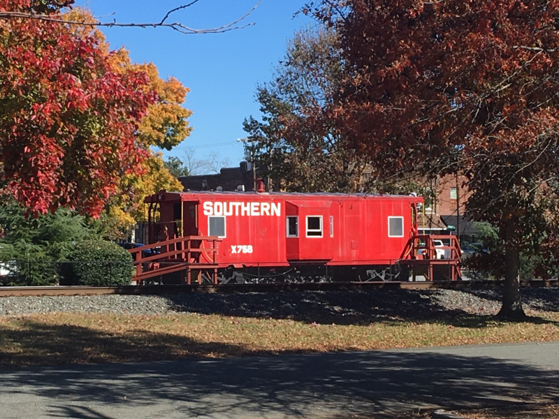 Southern Railroad in Gibsonville