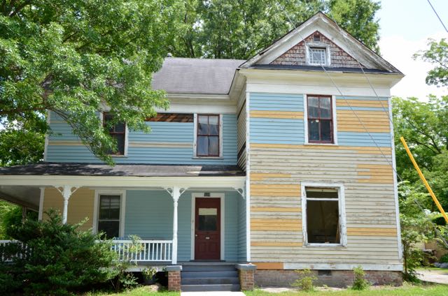 House at the Corner of Cypress and Yanceyville