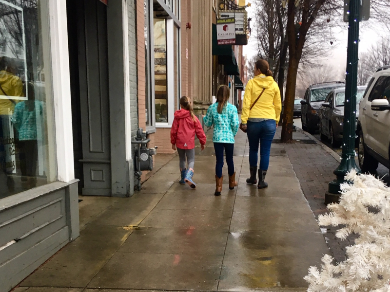 Strolling Along South Elm Street