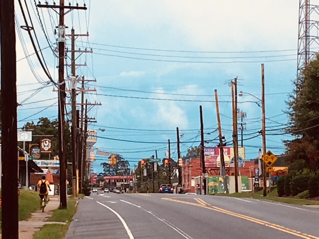 Along Spring Garden Street