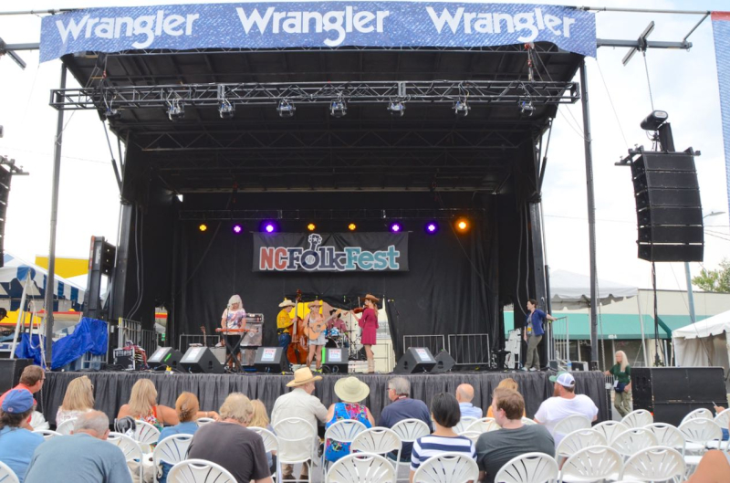 Great Music on WRANGLER Stage