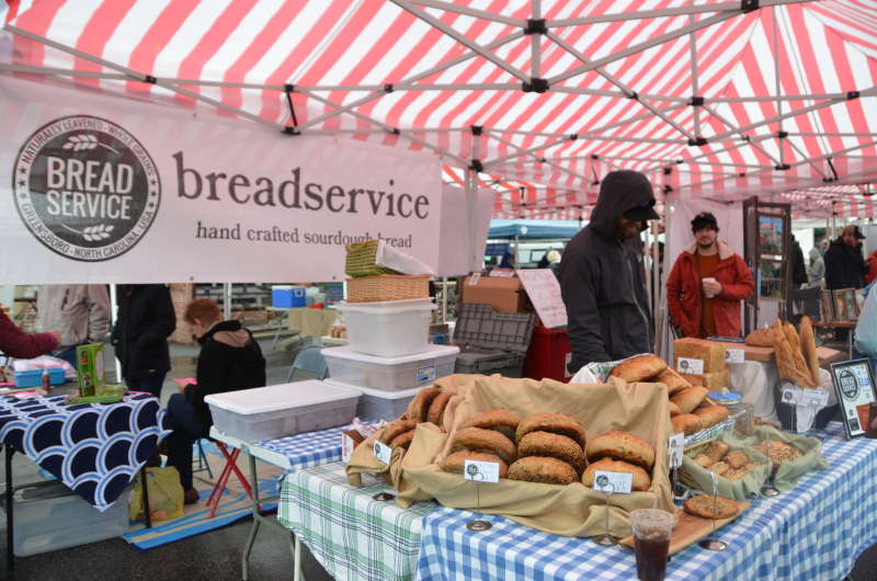 Breadservice at the Corner Market