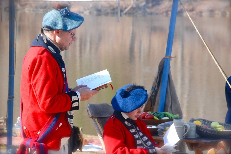 Reenactment of the Battle of Guilford Courthouse