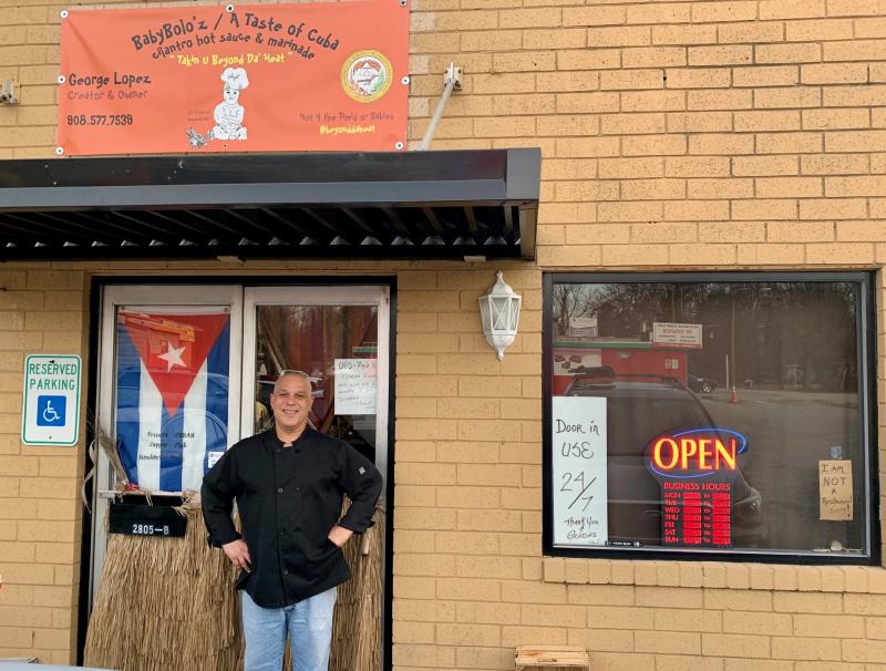 George Lopez and Baby Boloz