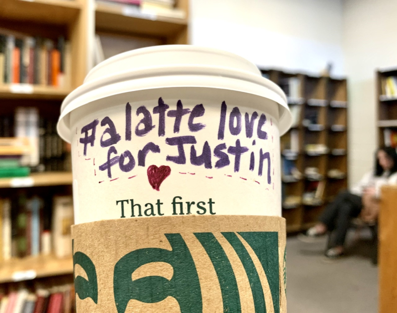 #A Latte Love for Justin