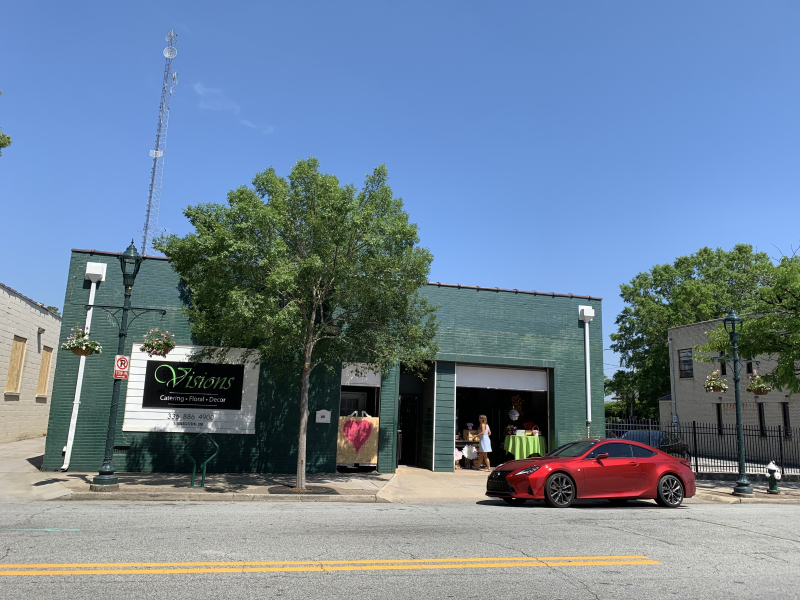 Visions Catering on South Elm Street