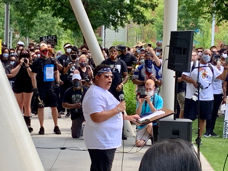 Blackout NC Demonstration Greensboro