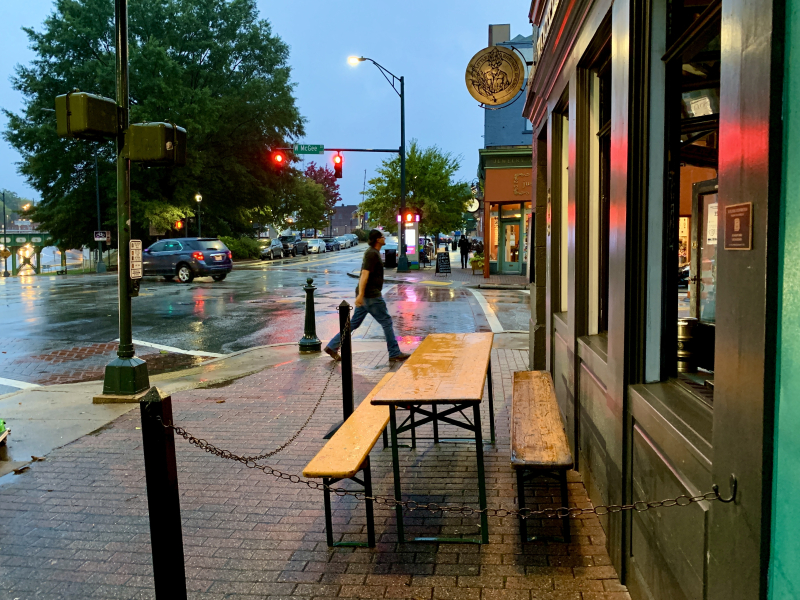 Corner of South Elm and West McGee