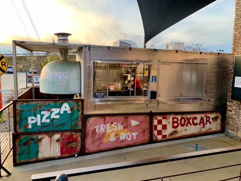 Boxcar Pizza at Boxcar Bar + Arcade