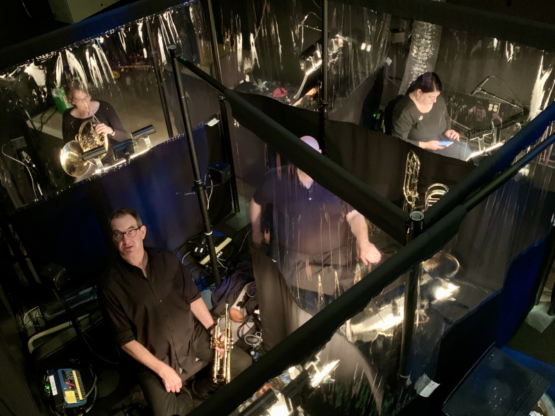Part of the Fabulous Orchestra Pit at “Wicked”