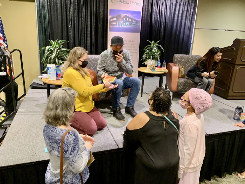 Tommy Orange Visits Greensboro