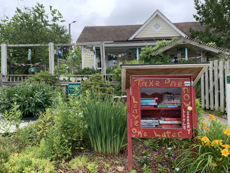 Little Free Library at Eclectic By Nature