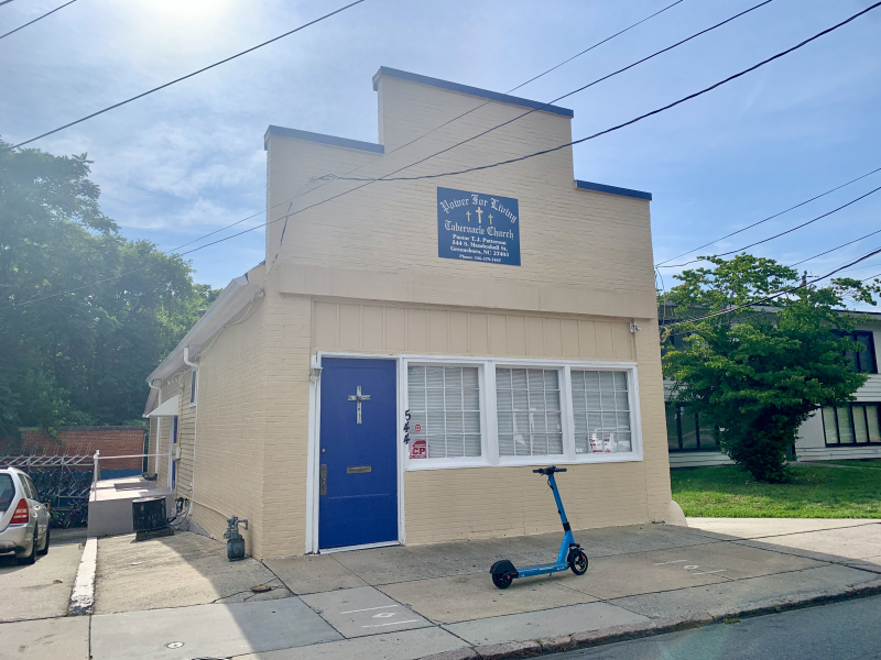 Tabernacle Church at 544 South Mendenhall