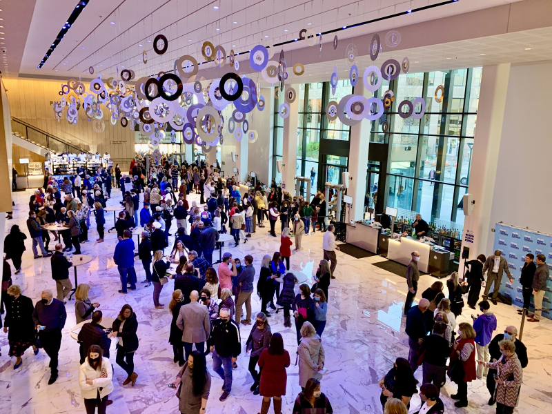 Lobby Art Piece at Tanger Center