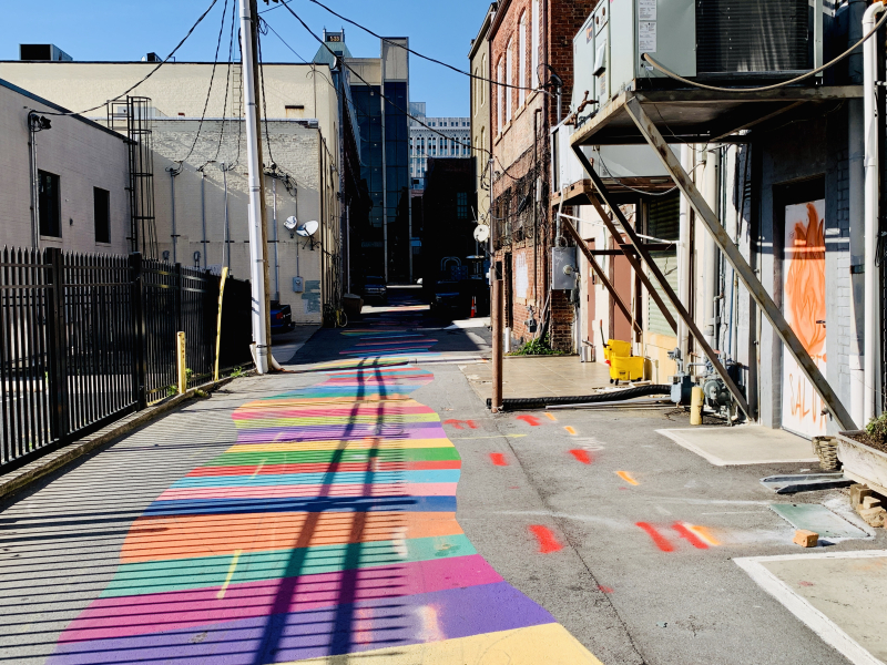 Rainbow Alley… and Reflecting on the Concept