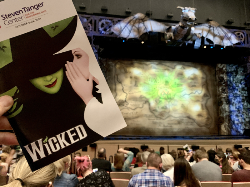 Wicked at the Steven Tanger Center (aka T-PAC)