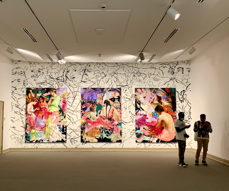 Fraleigh’s Artwork at the Weatherspoon