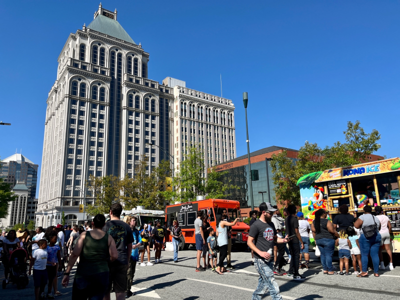 Food Truck Festival in Downtown Greensboro Returned Yesterday!