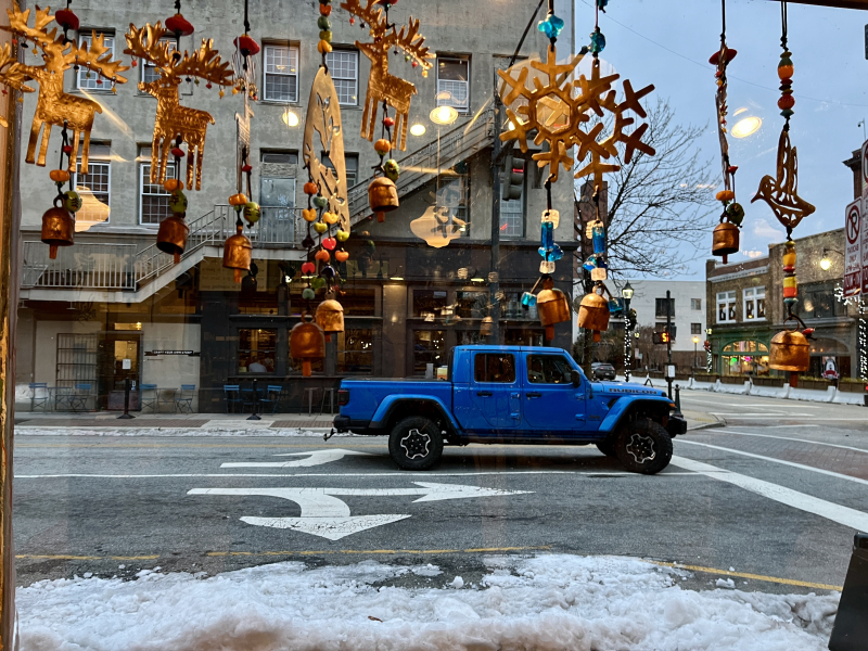 Street Scene along McGee and South Elm Street